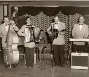 marshall lytle on acoustic bass with bill haley's saddlemen